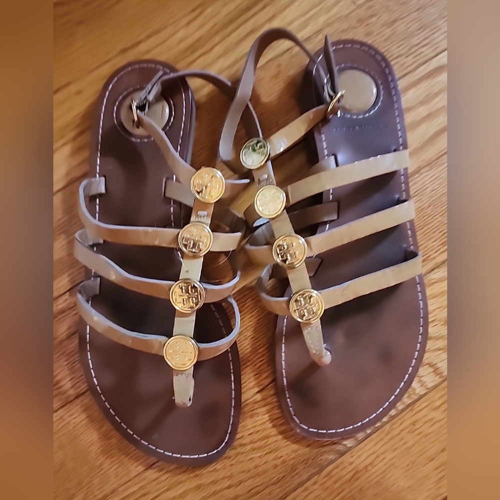 Tory Burch Ankle Strap Thong Sandal Sandals